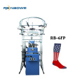 RB 6FP maquina calcetin calcetines lisas equipos de máquina de tejer para la producción de calcetines